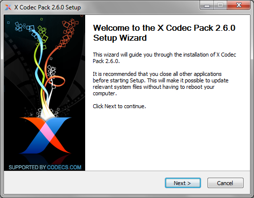 XP Codec Pack 2.7.4 full
